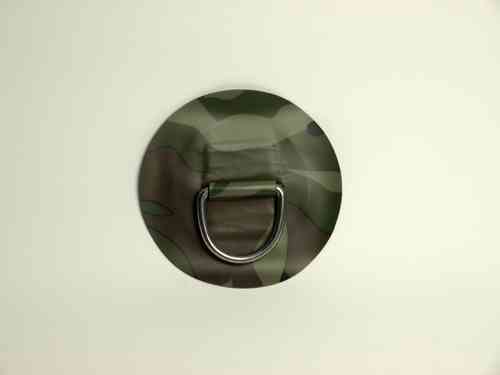 Niro-Ring mit Grundplatte aus PVC, gross